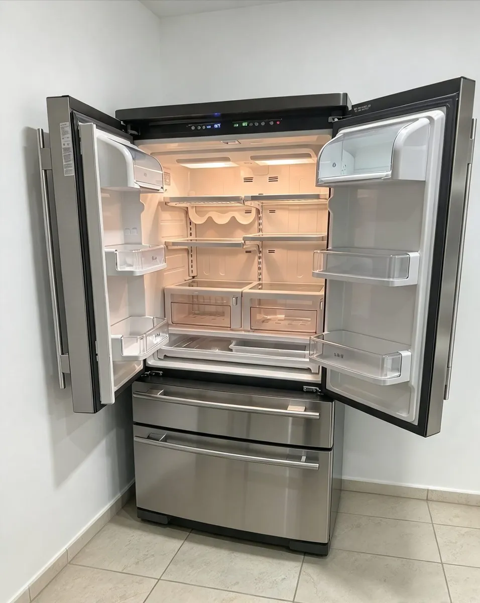 Stainless steel rangemaster American style fridge - Image 2