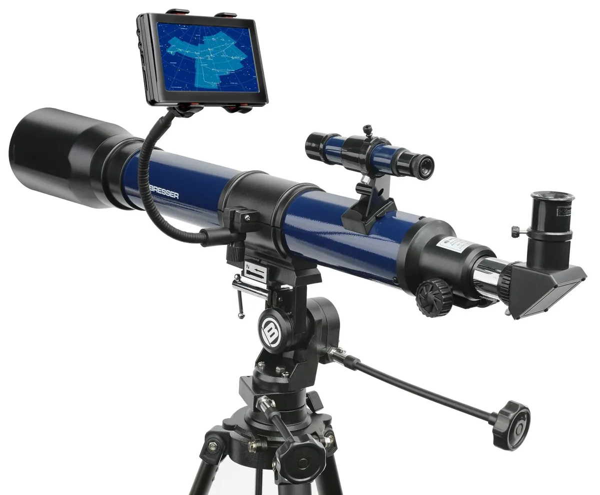 Bresser telescope with solar filter and accessorie - Image 1