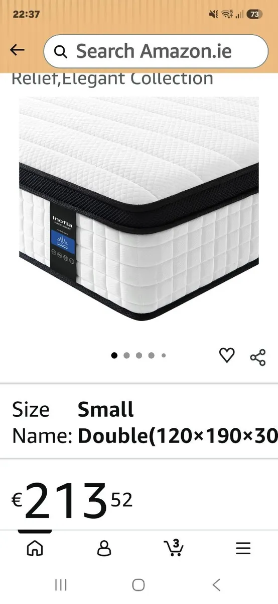 Small double Mattress