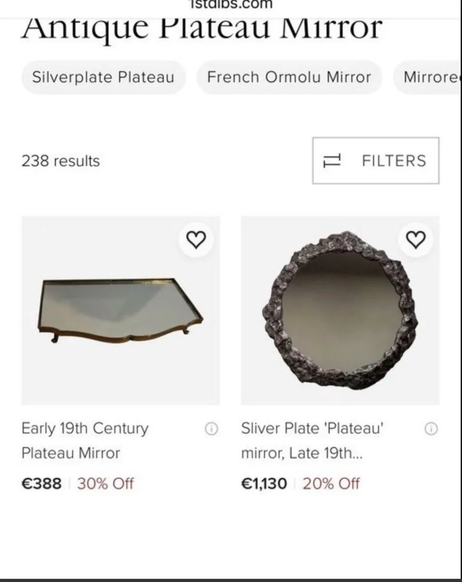 Antique Victorian period wall mirror - Image 2