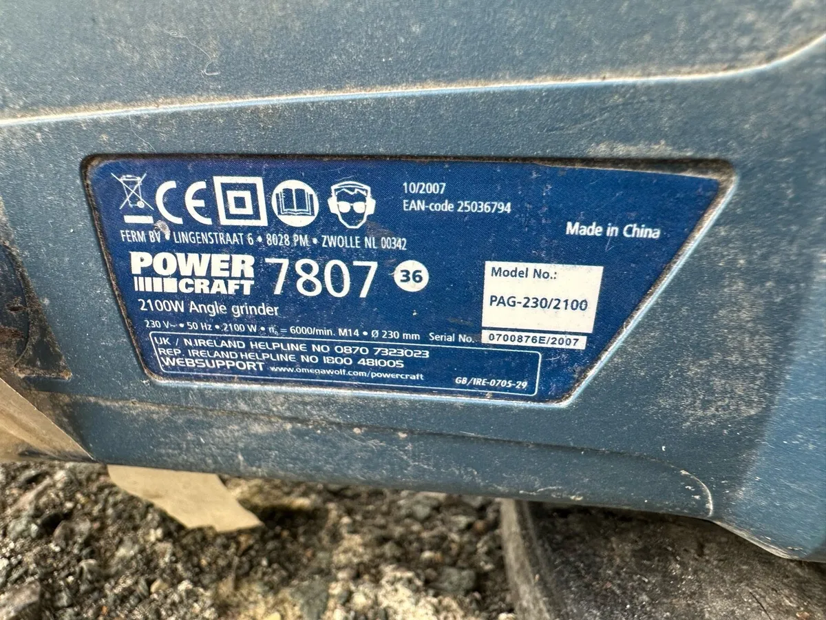 Angle grinder light domestic use for sale - Image 2