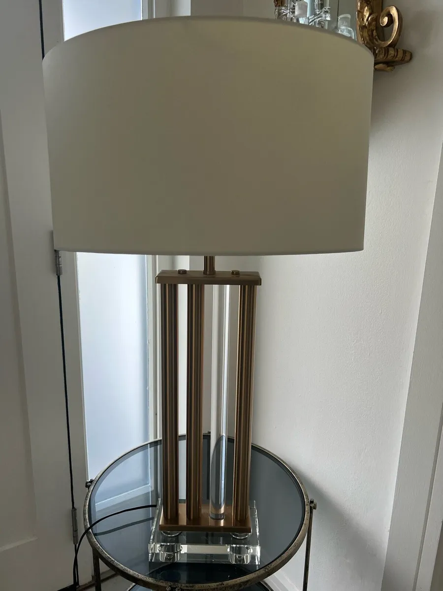 Mindy Brownes lamps and table - Image 1
