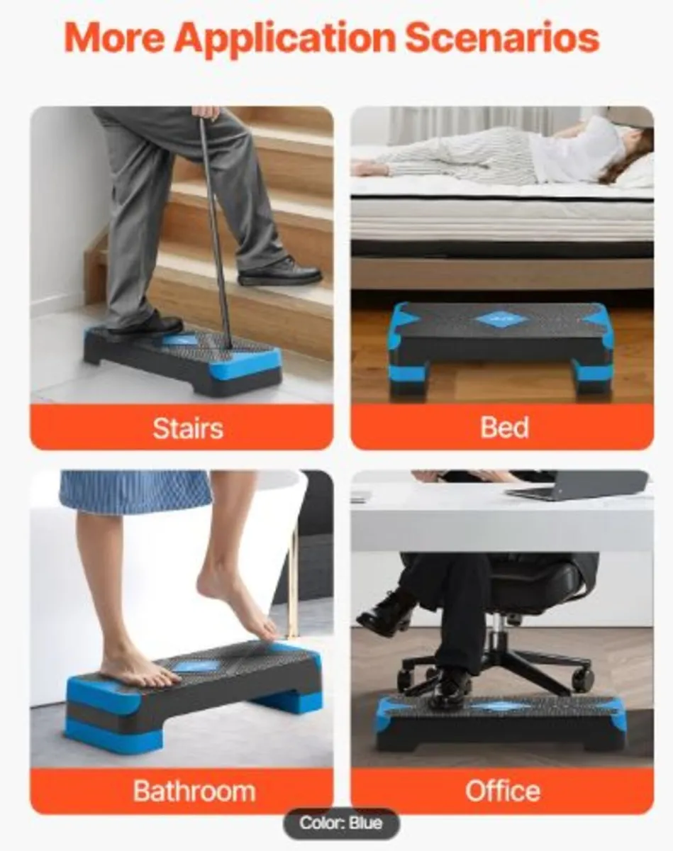 Aerobic Exercise Step Platform, 28-Inch Workout - Image 4