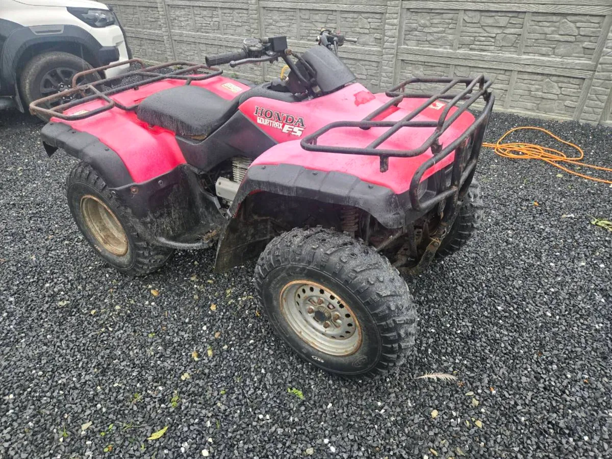 350 honda farm quad - Image 2