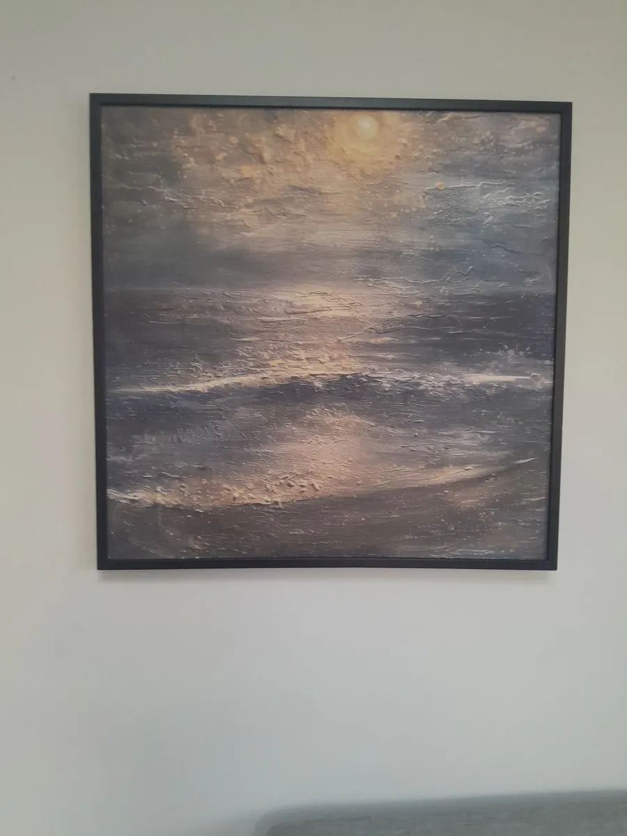 Canvas framed wall art - Image 2