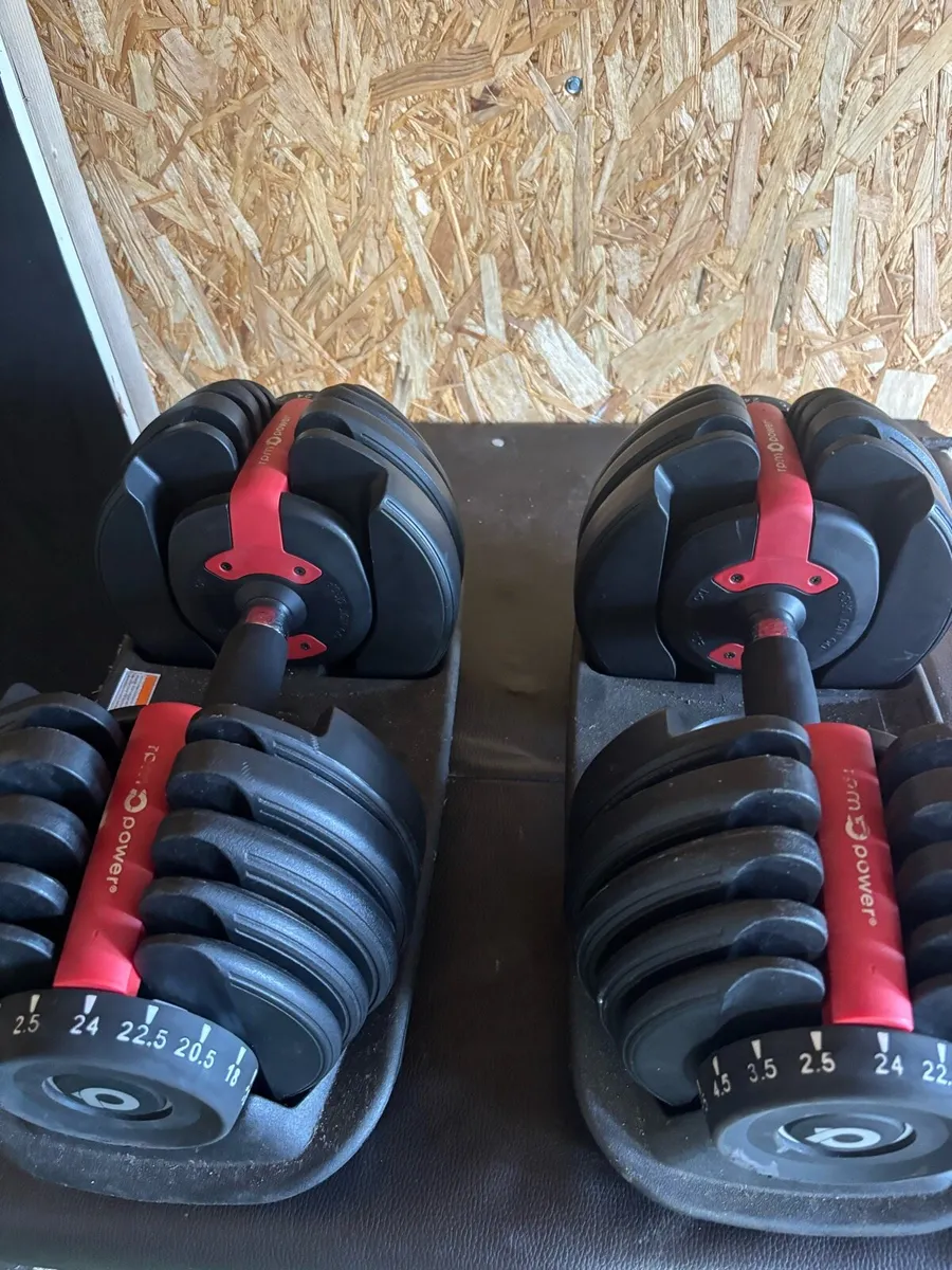 Adjustable dumbbells - Image 1