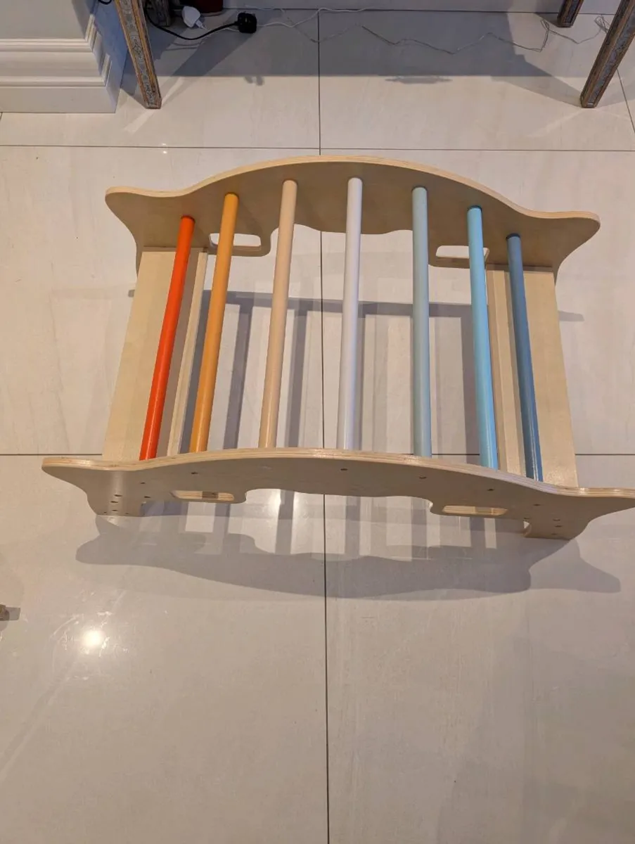 Indoor wooden climbing set - Image 4
