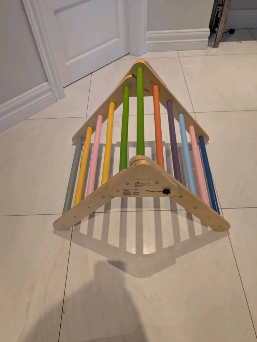 Indoor wooden climbing set - Image 3