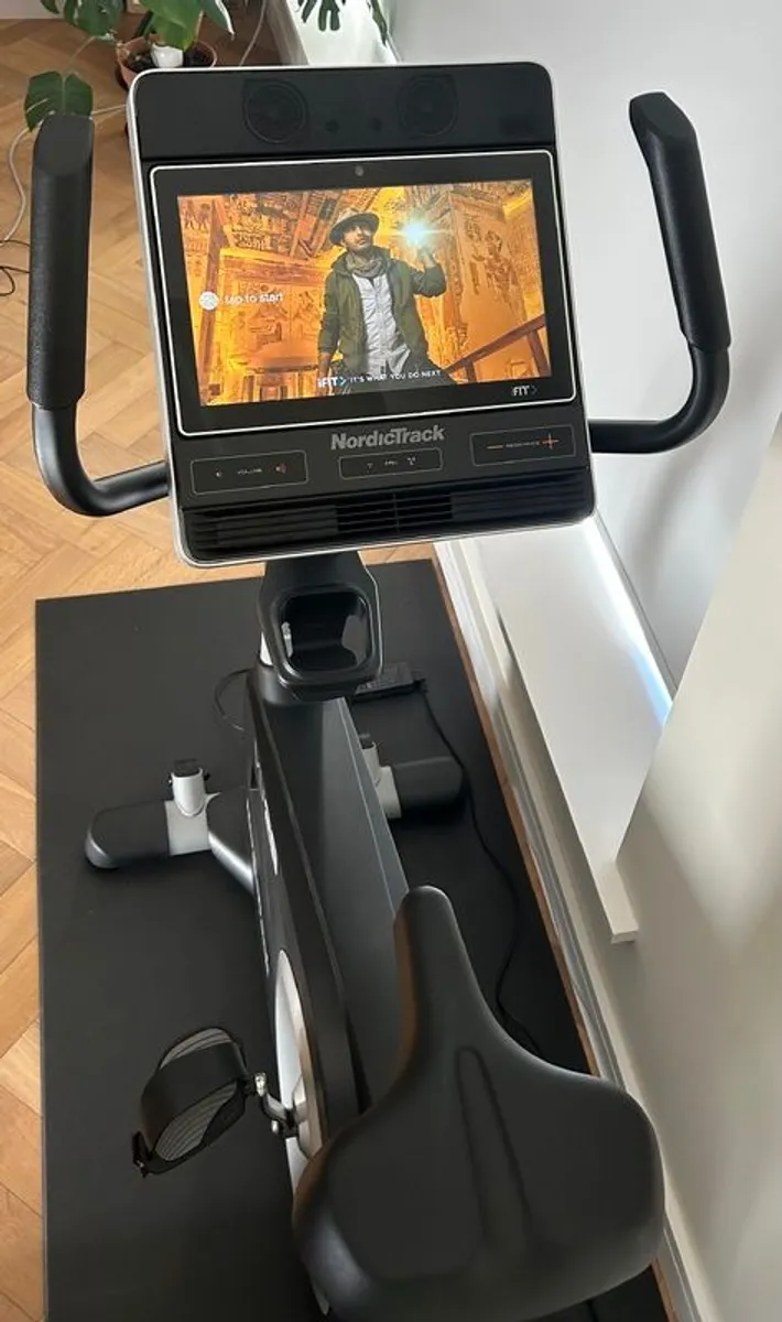 NordicTrack Commercial VU 29 Exercise Bike - Massive 14inch HD Touchscreen - Like New Condition - Image 1