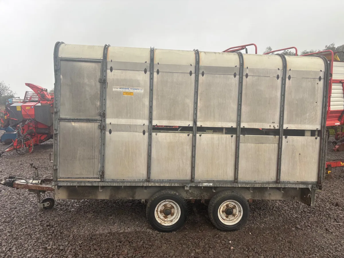 Ifor williams 12ft x 6ft 6” demountable trailer - Image 3