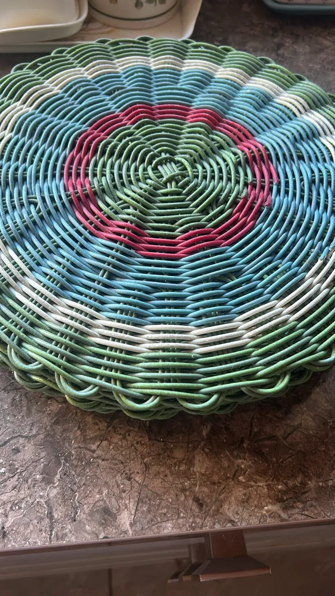 Place Mats and Napkin Holder - Image 1
