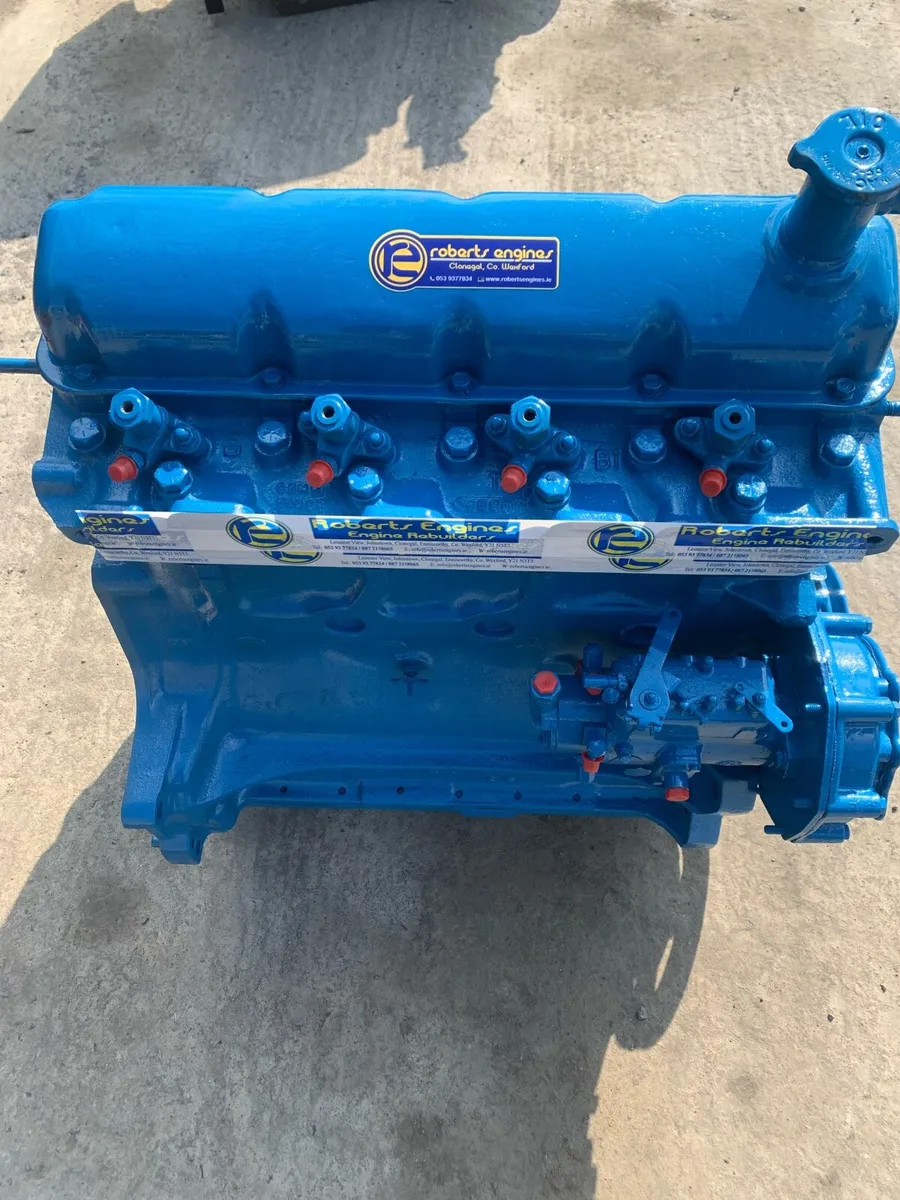 Reconditioned Ford 5000 engine
