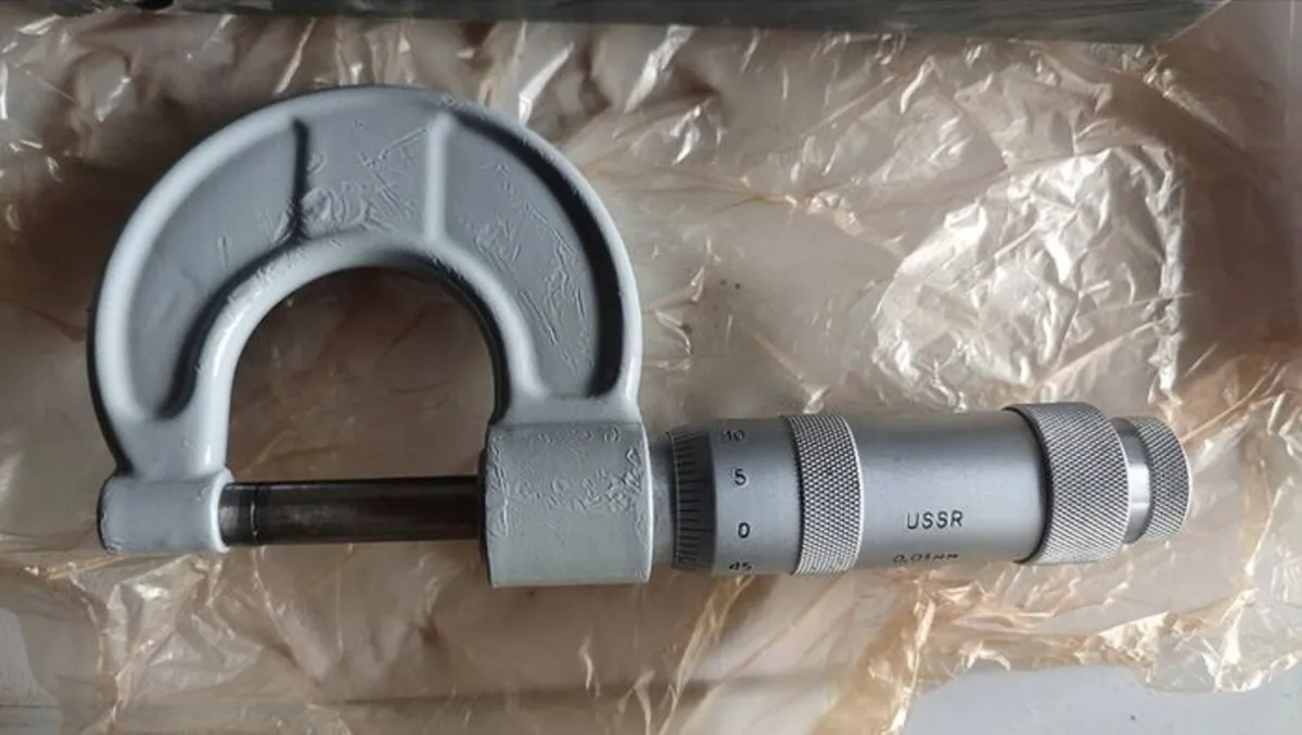 USSR Micrometer MK 0-25mm (0.01mm) NOS - Image 4