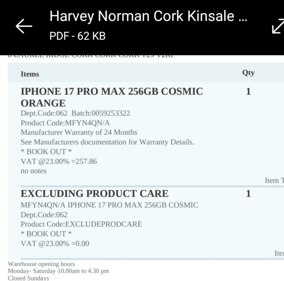 Iphone 17 pro max 256gb - Image 3