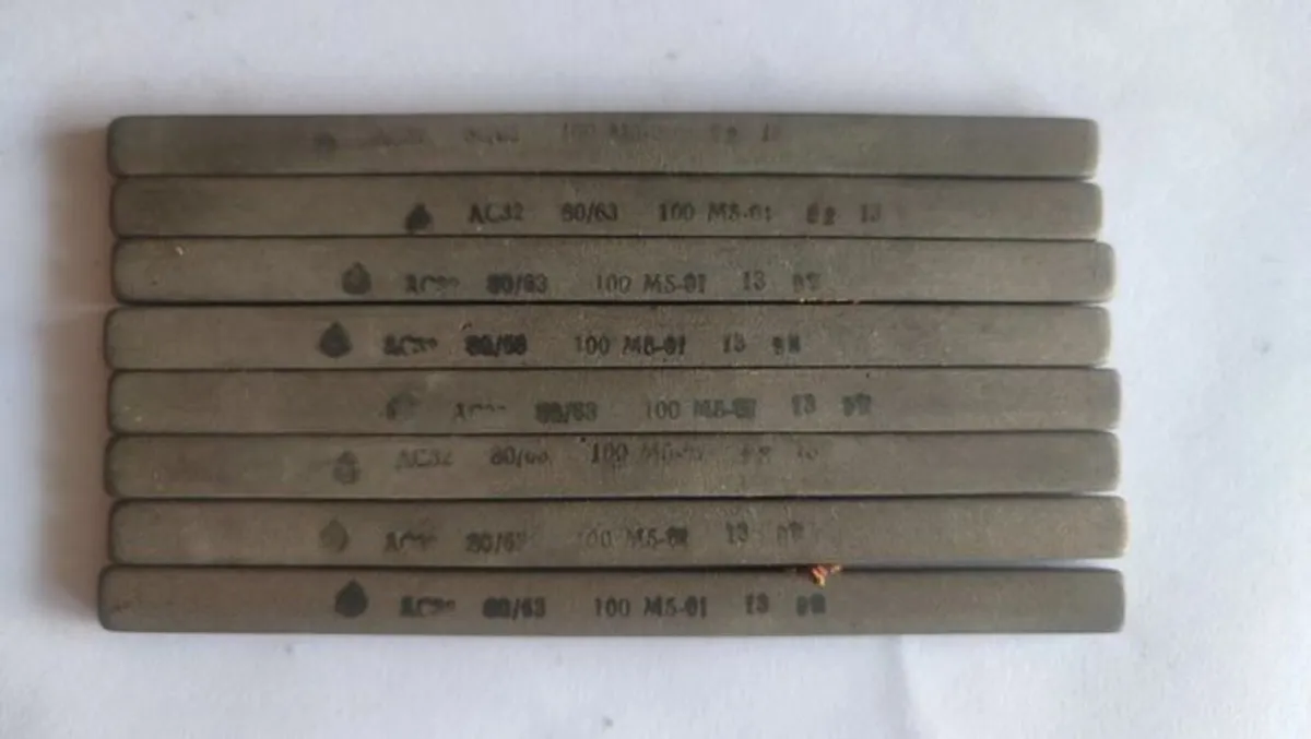 Lot of 8pcs Soviet Diamond Honing Sticks Bars - Image 1