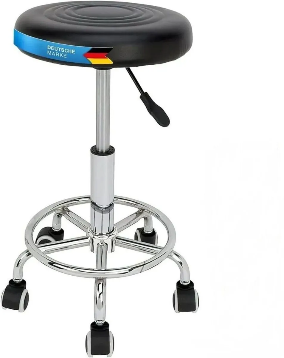 Ergonomic Swivel Stool with Adjustable Height - Image 1
