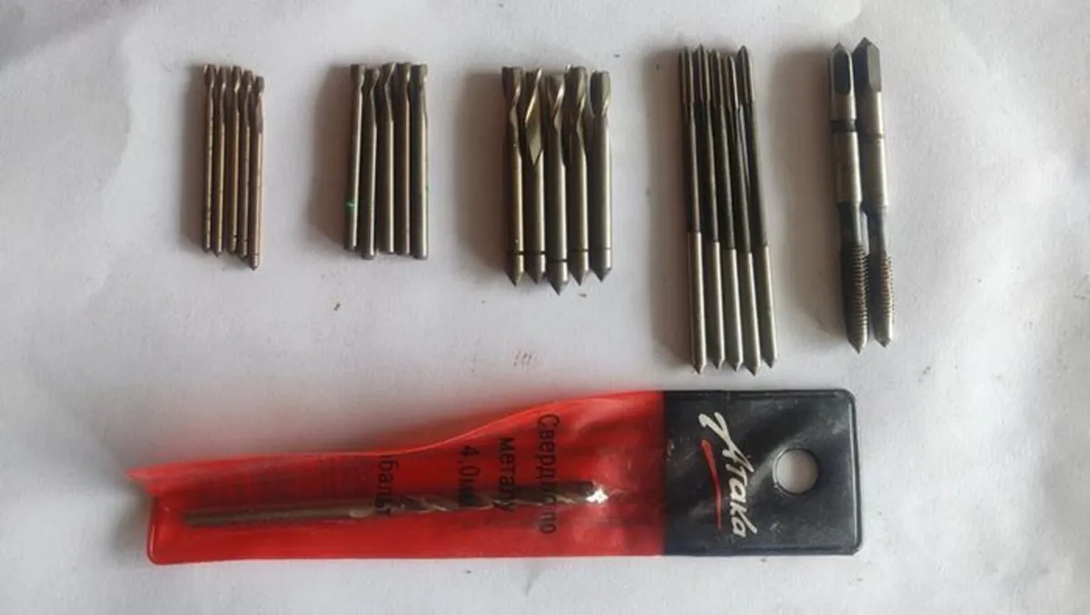 Lot Soviet Keyway Mills 2-4 mm + Reamers