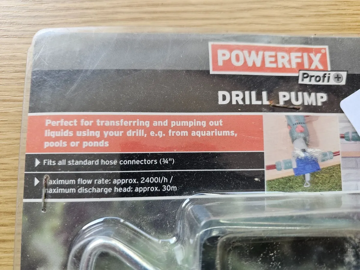 Drill pump Powerfix Lidl - Image 3