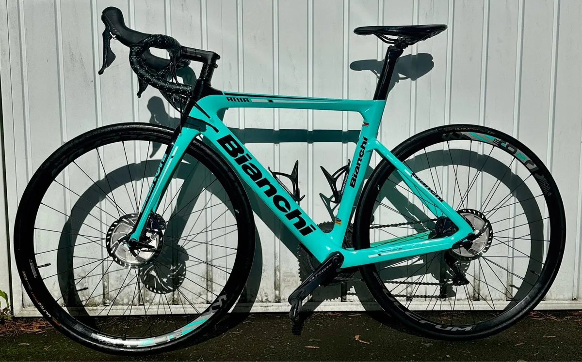 2021 Carbon Bianchi Aria Aero Disc - Ultegra - Image 1