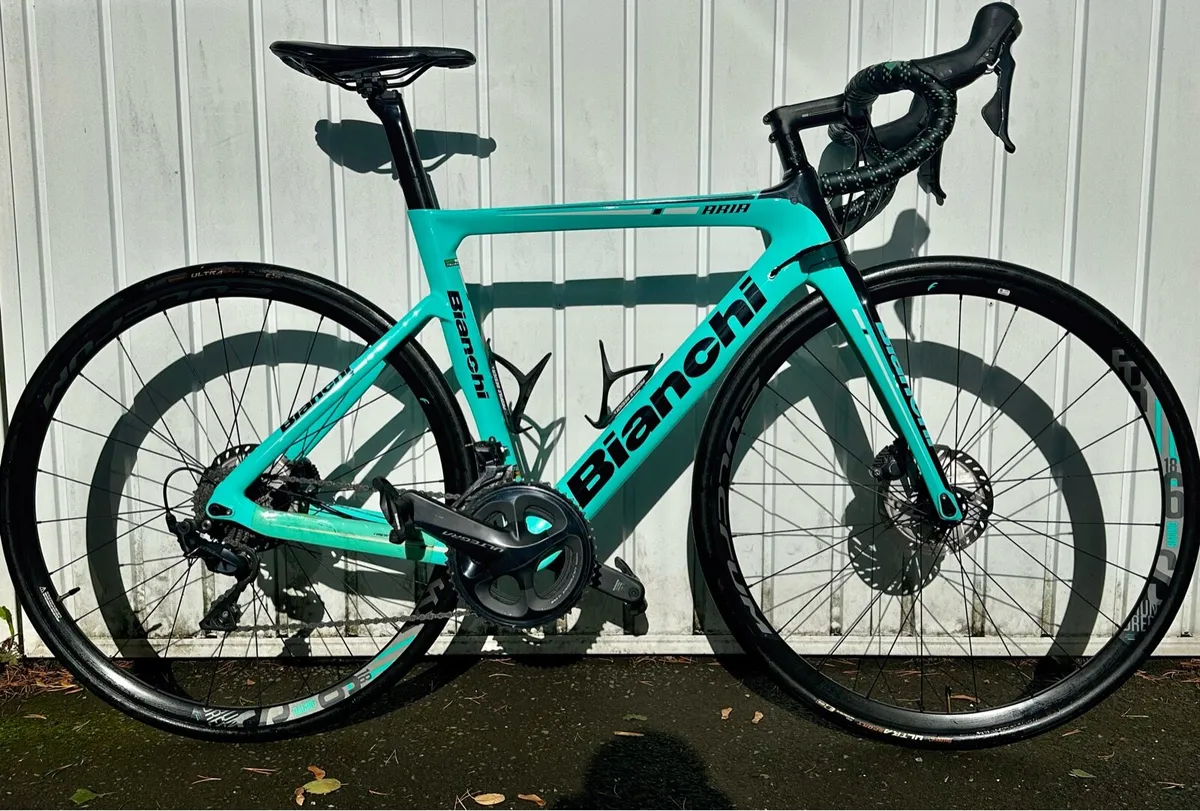 2021 Carbon Bianchi Aria Aero Disc - Ultegra - Image 2