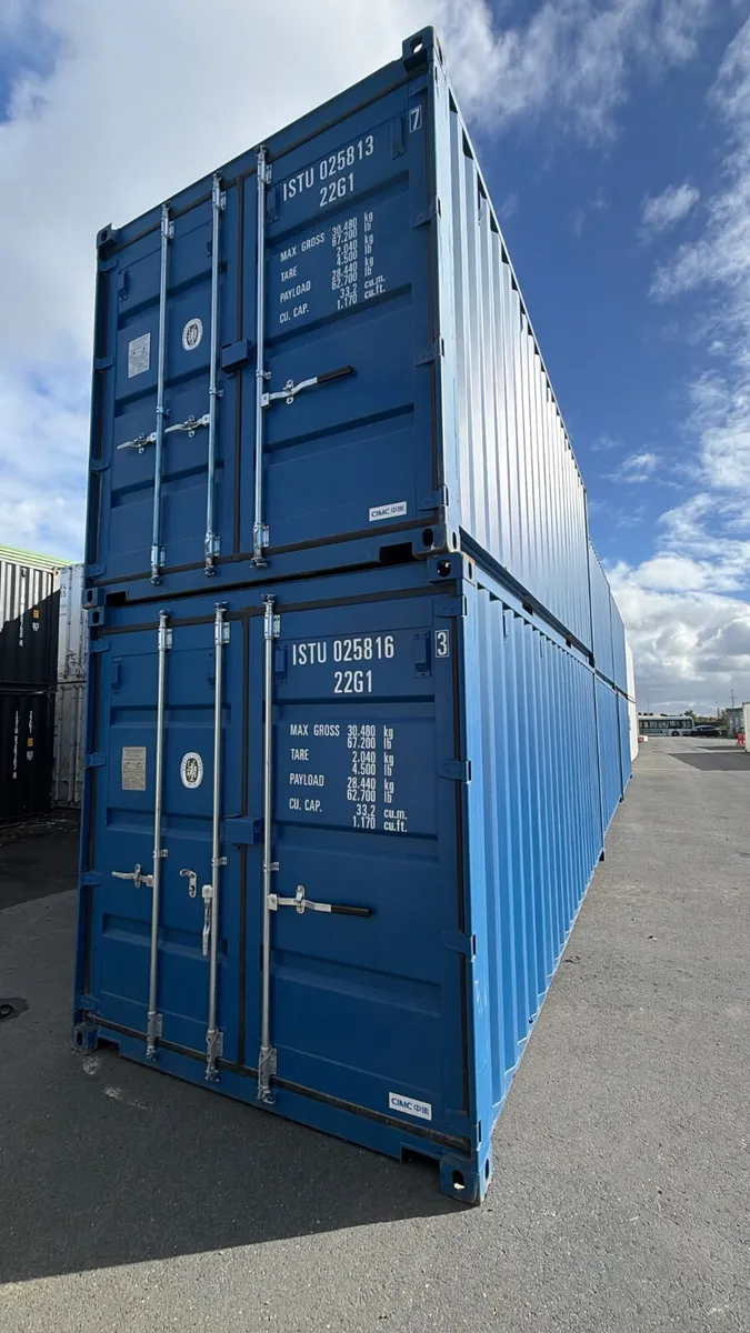 New Blue 20ft shipping containers - Image 2