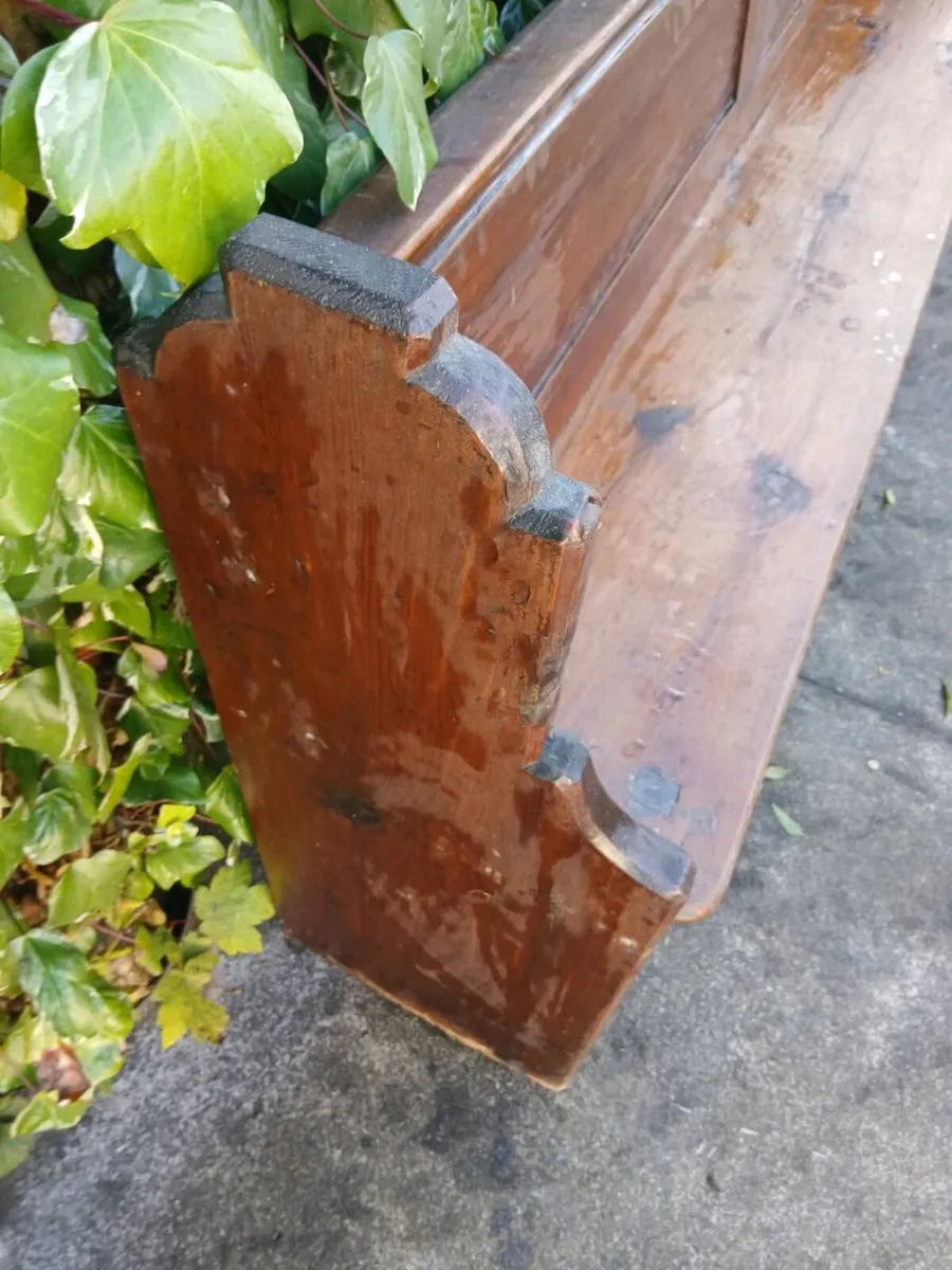 Old Church pew - Image 3