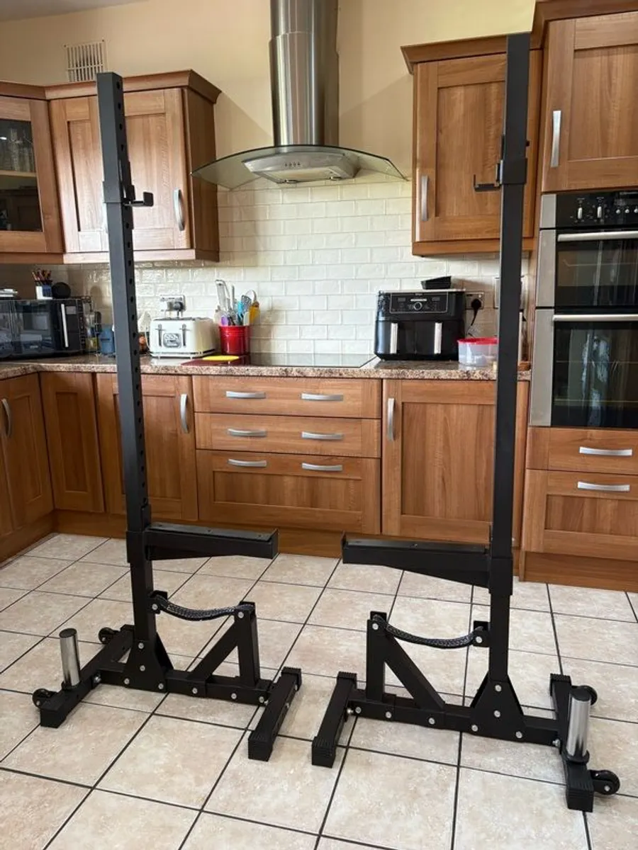 Bolt 275kg Rated Heavy Squat Stands, Selling Cheap! - Image 2