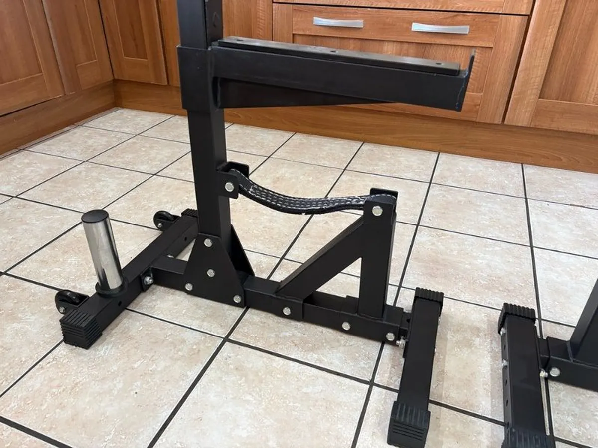 Bolt 275kg Rated Heavy Squat Stands, Selling Cheap! - Image 4