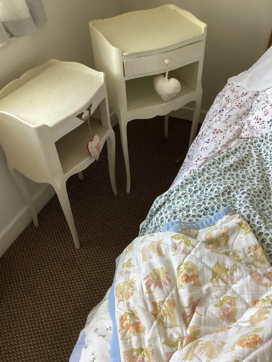 Two French bedside lockers - Image 2