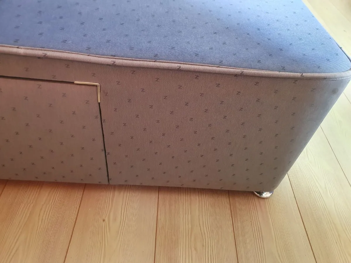2 x single bed bases - Image 1