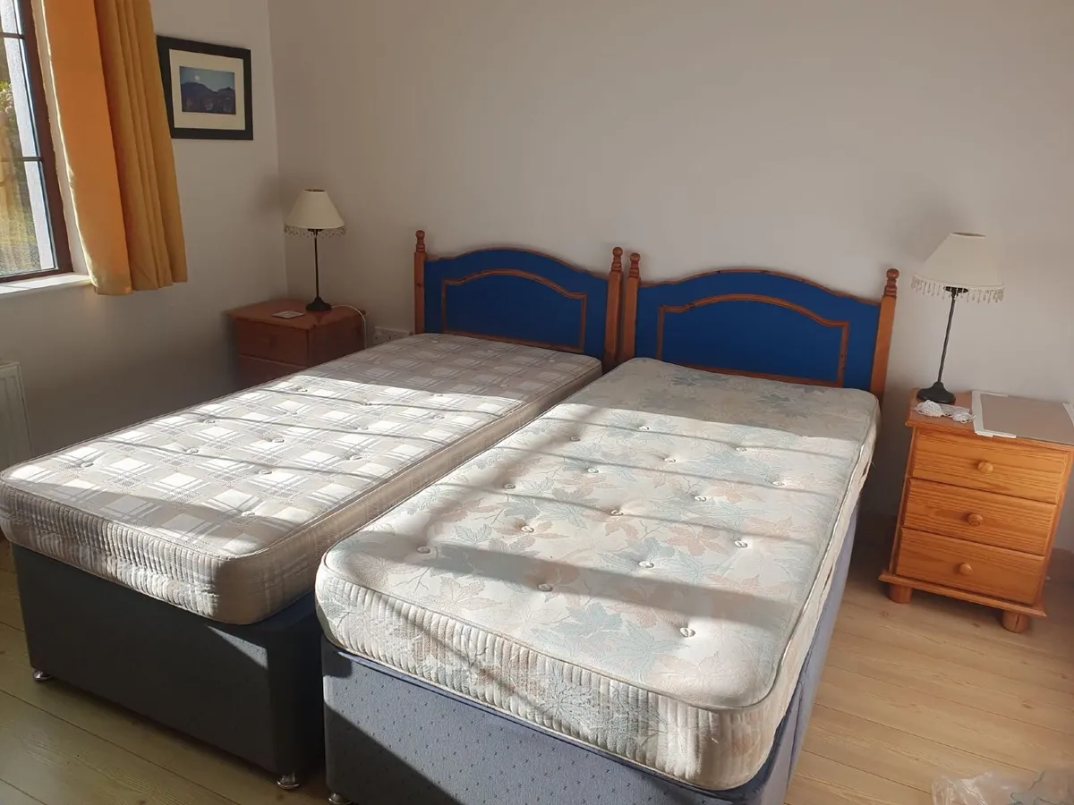 2 x single bed bases - Image 3