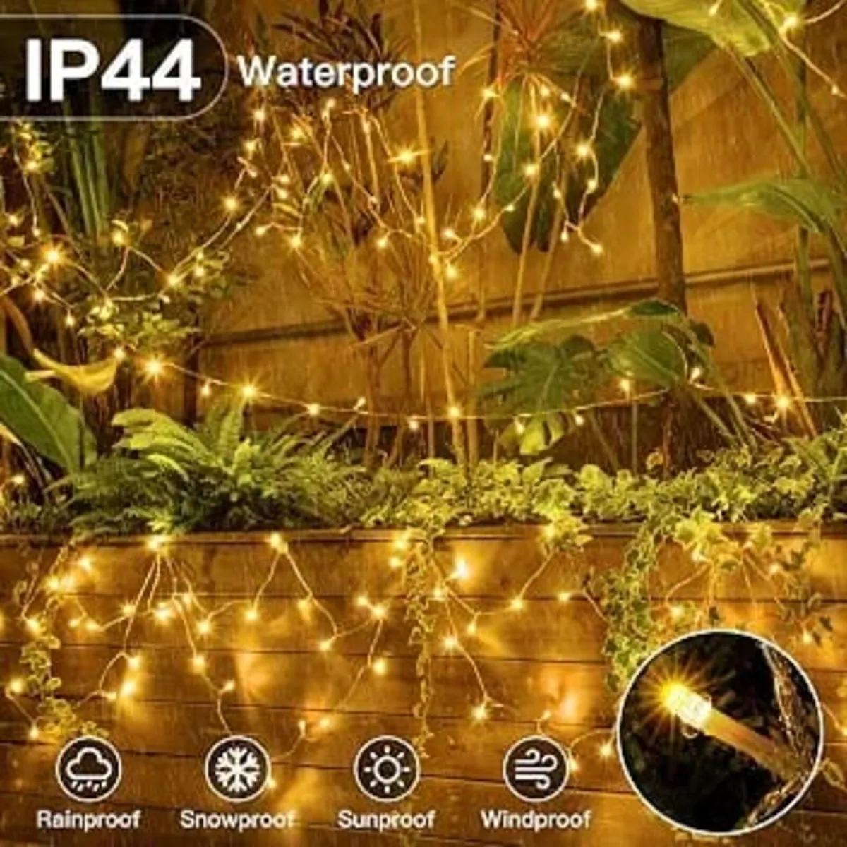 Fairy Lights Plug in, 60m 600 LEDs Fairy Lights Ma - Image 2