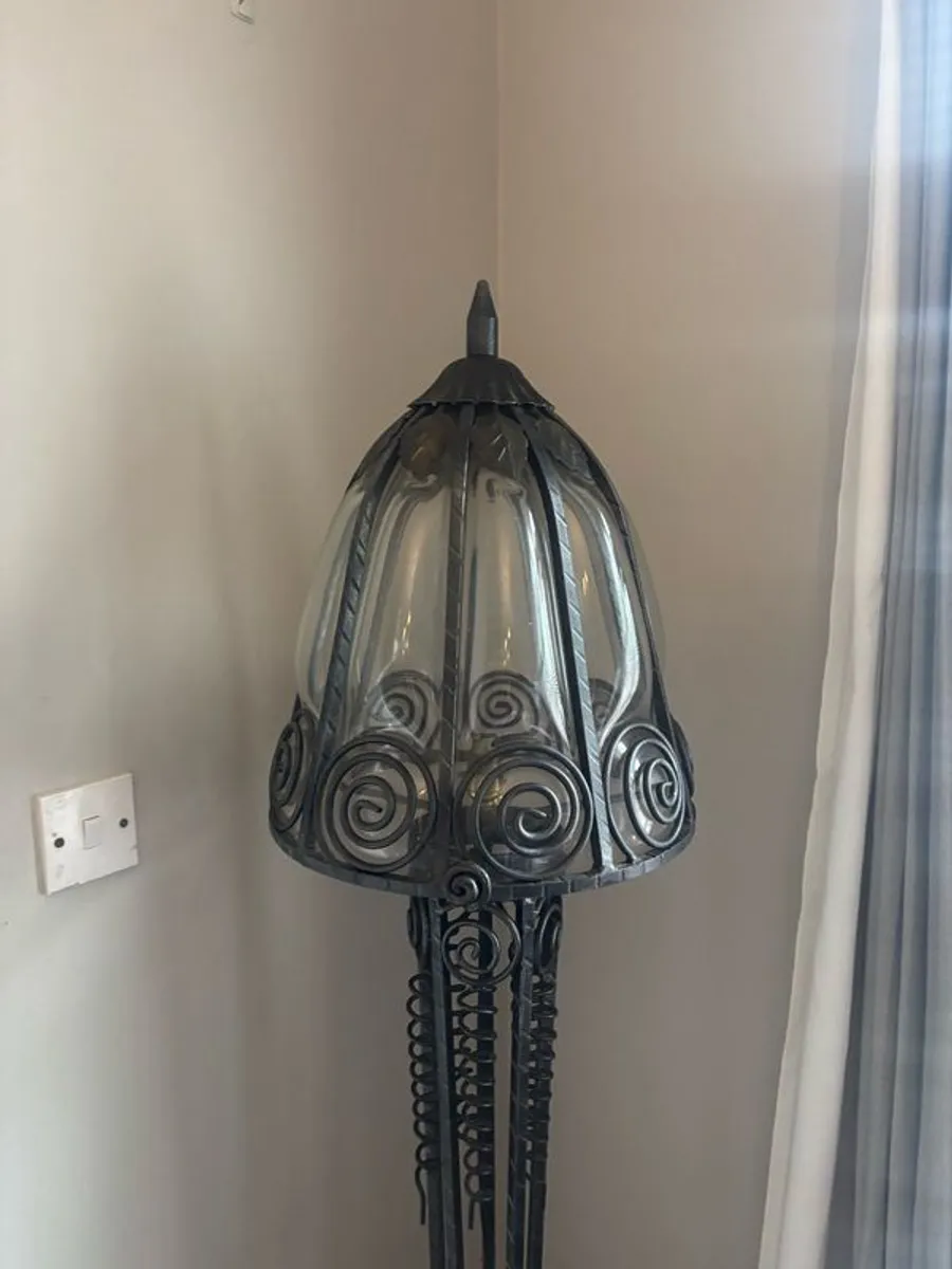 Wrought Iron floor Lamp - Image 3