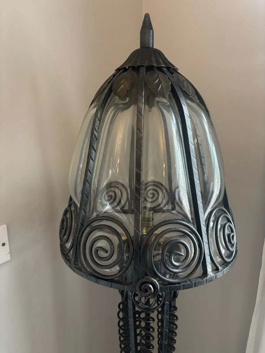 Wrought Iron floor Lamp - Image 4