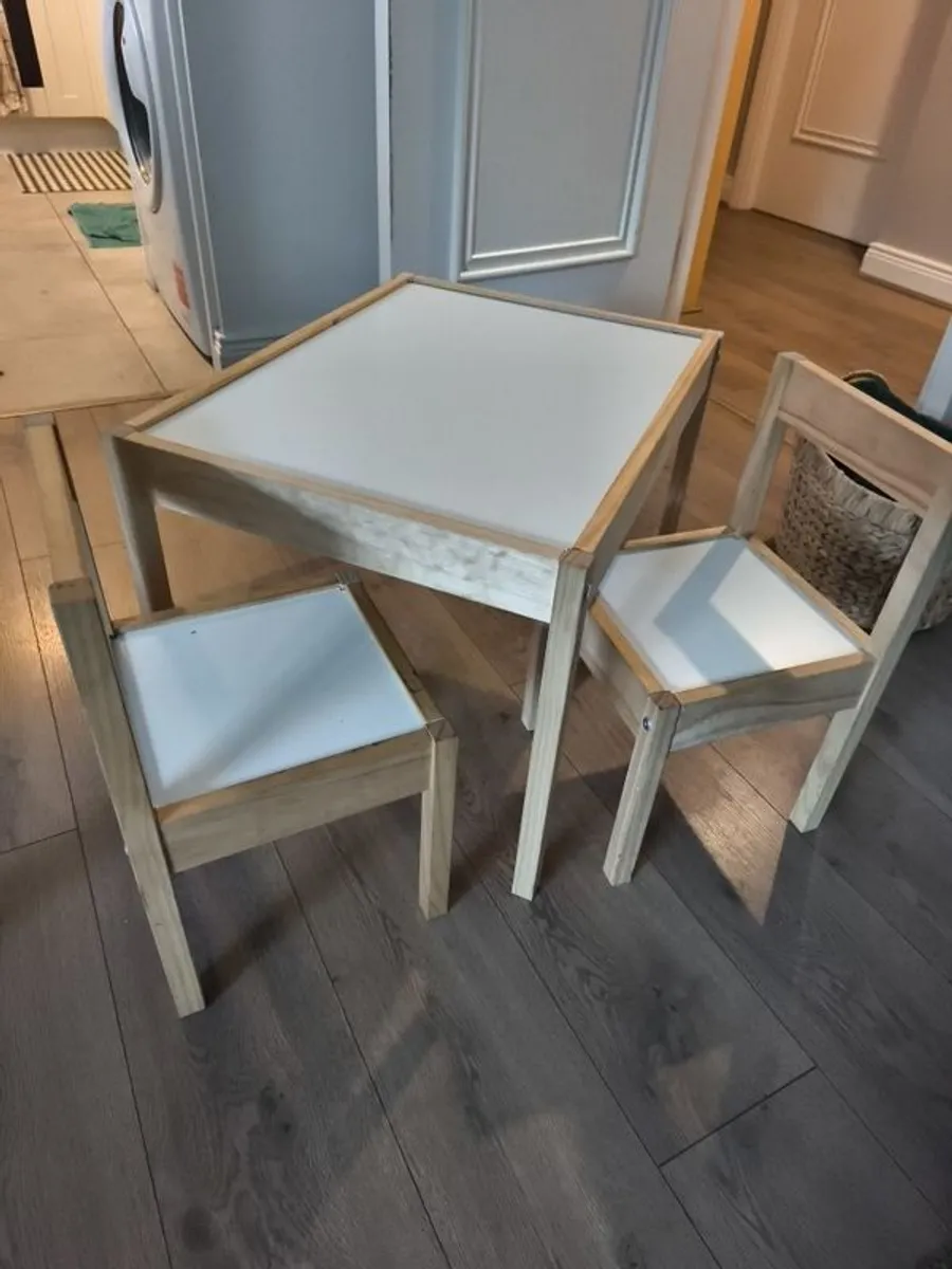 Kids Wooden Chair - Image 1