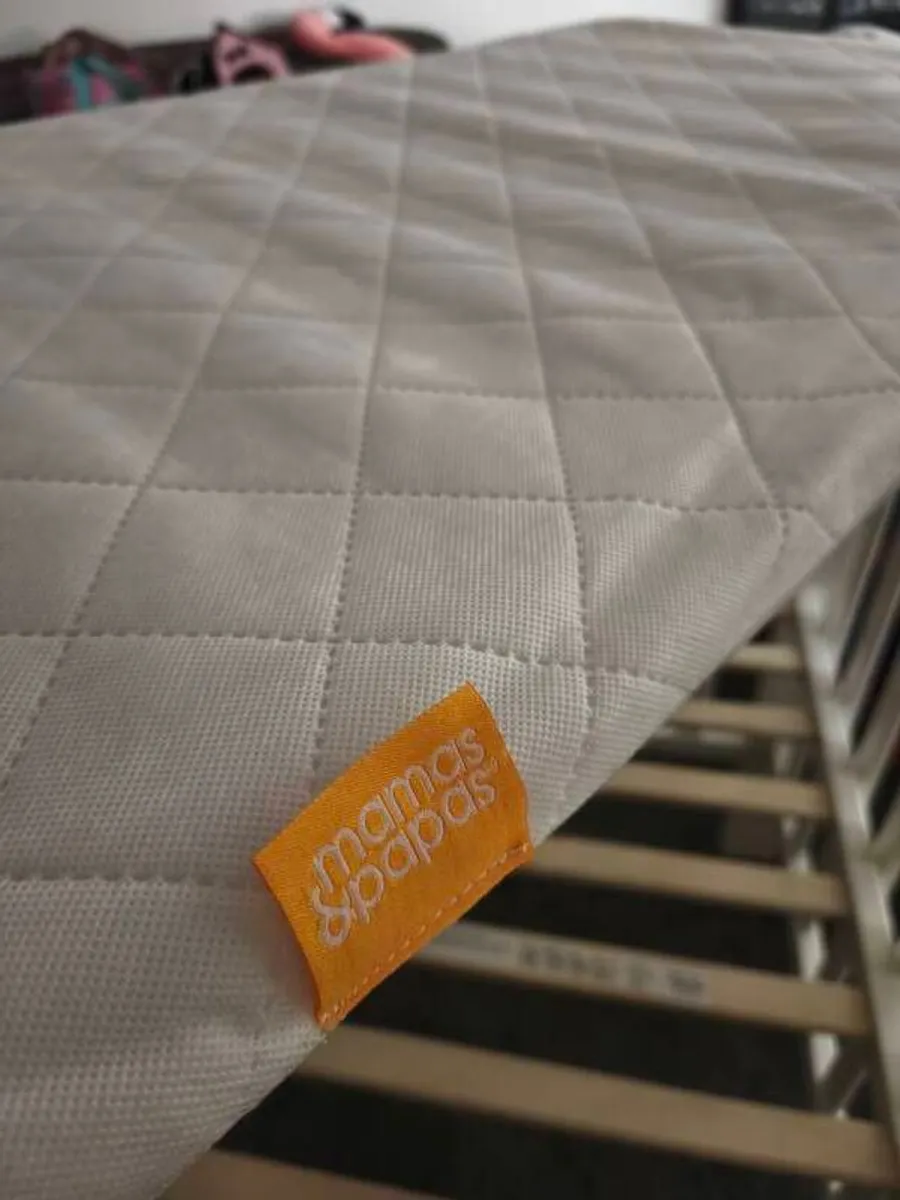 White Bed Cot - Image 2