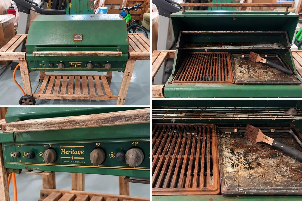 Heritage 4 Traditional Gas BBQ - Image 1