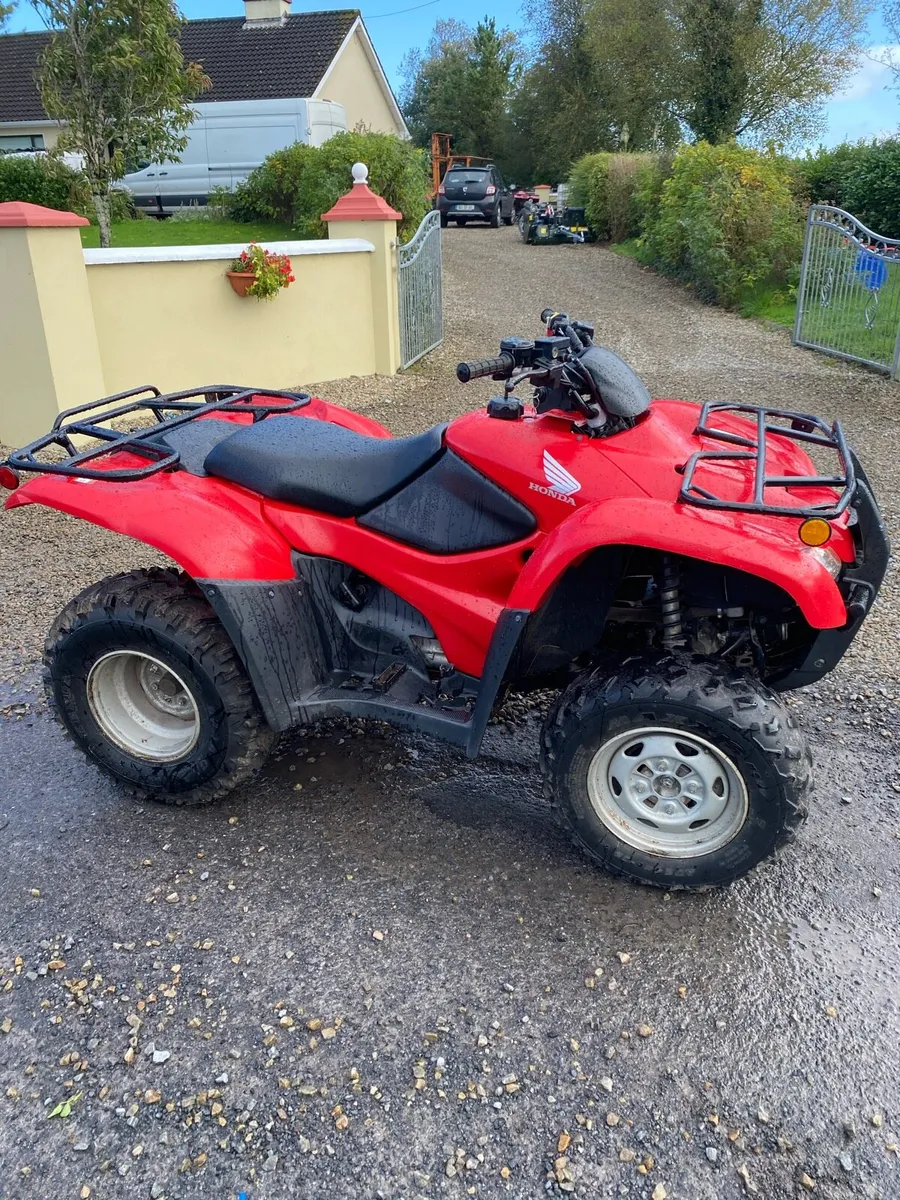 2012 Honda 420 in mint condition - Image 1