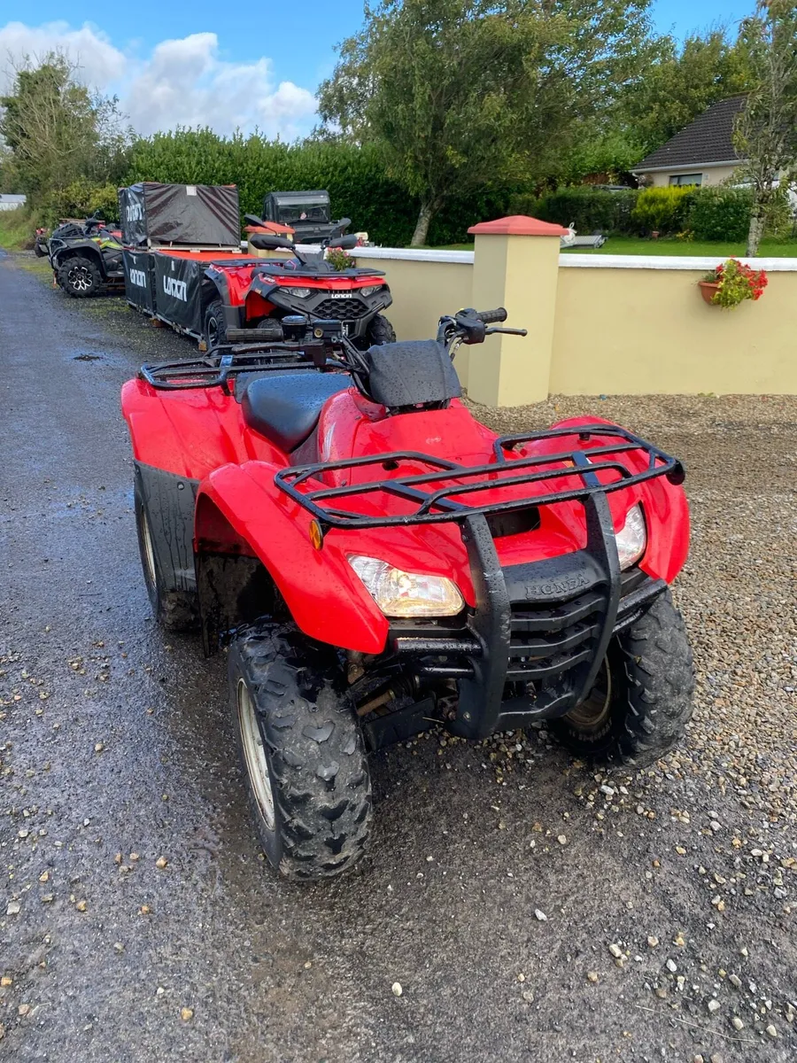 2012 Honda 420 in mint condition - Image 2