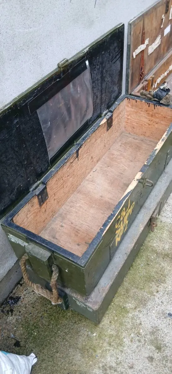 Military wooden boxs - Image 4