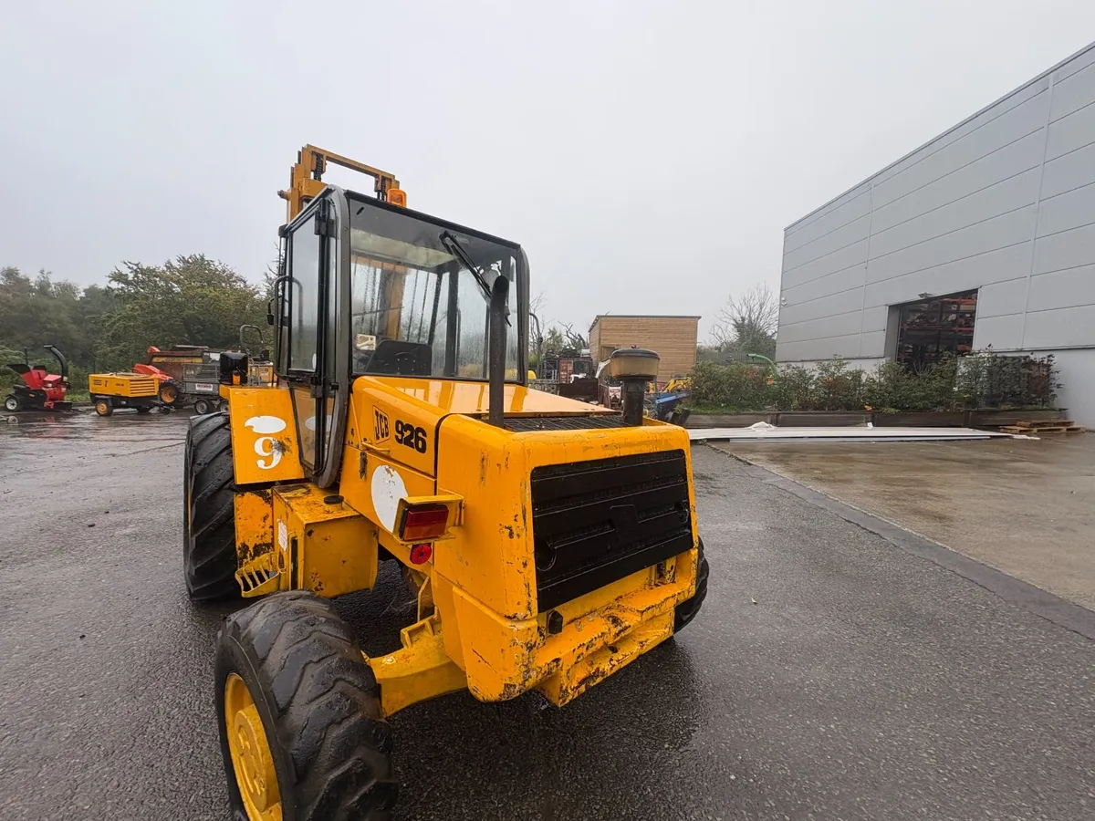 JCB 926 rough terrain forklift - Image 1
