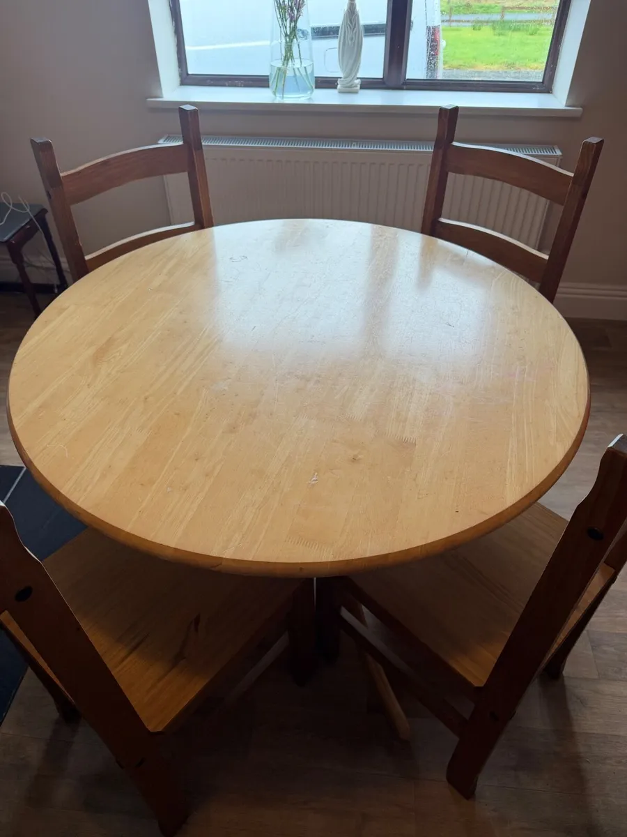 Dining Table & Chairs Set - Image 3