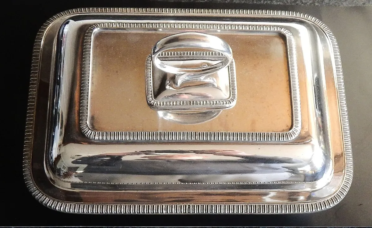Sheffield Silver Plated Entree Dish - Image 3