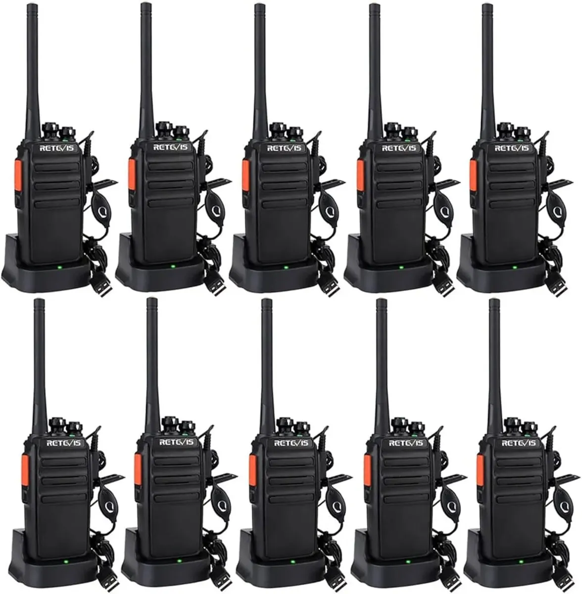 RT24 Walkie Talkies for Adults, Professional Two W - Image 1