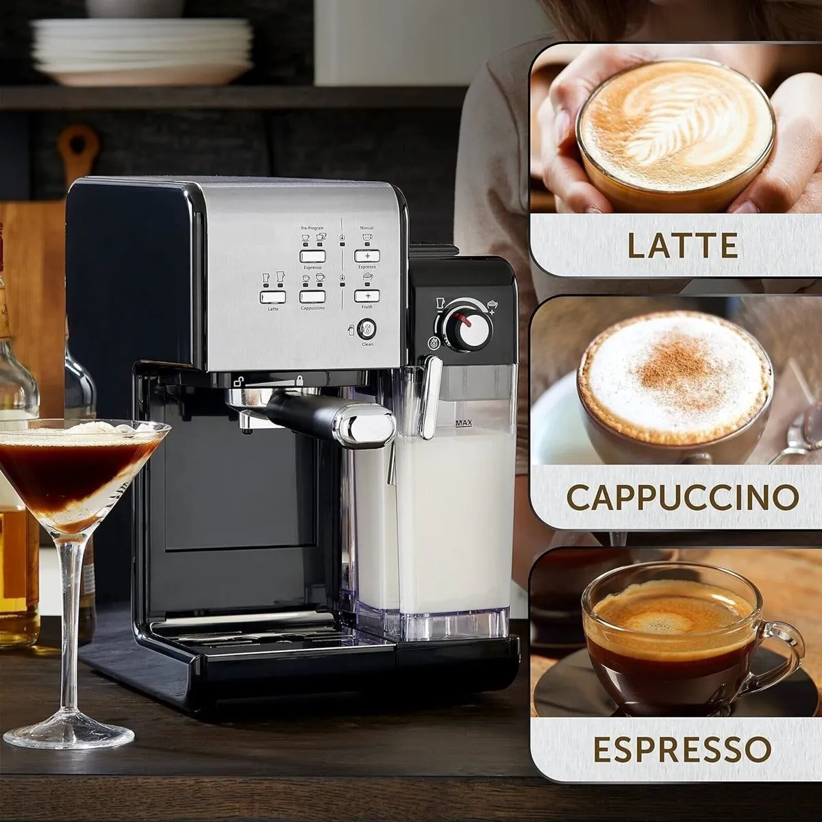Automatic One-Touch Coffee Machine - Image 3