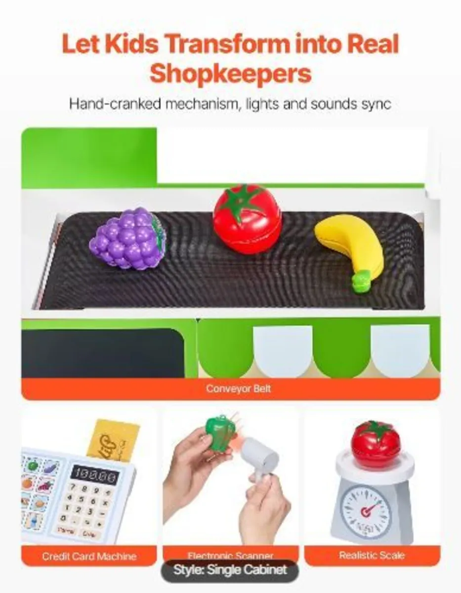 Kids Grocery Store Playset - Image 4
