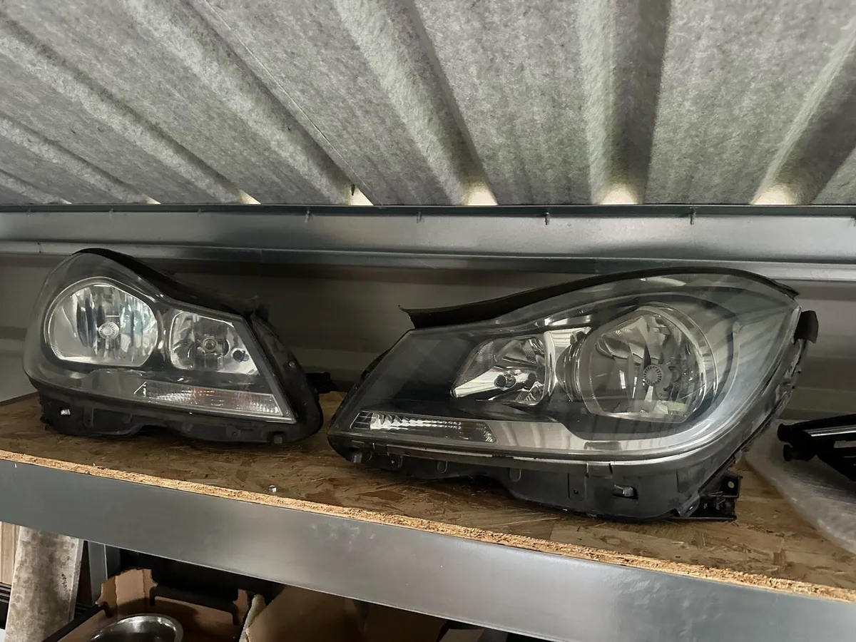 Mercedes W204 headlights - Image 1