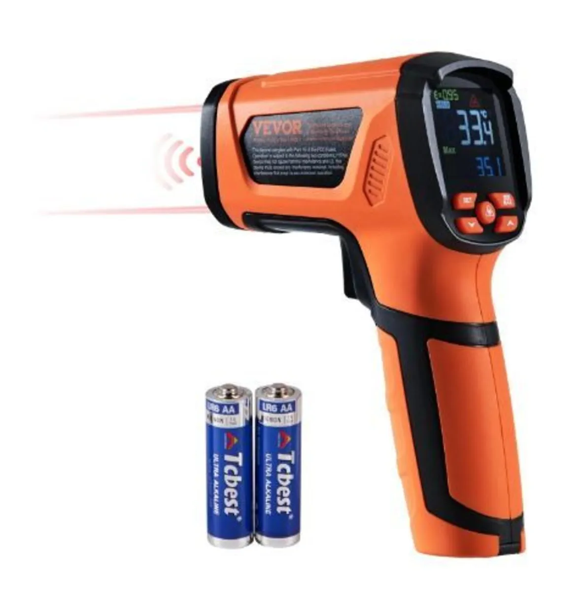 Infrared Thermometer, -40~2732°F Dual Laser - Image 1