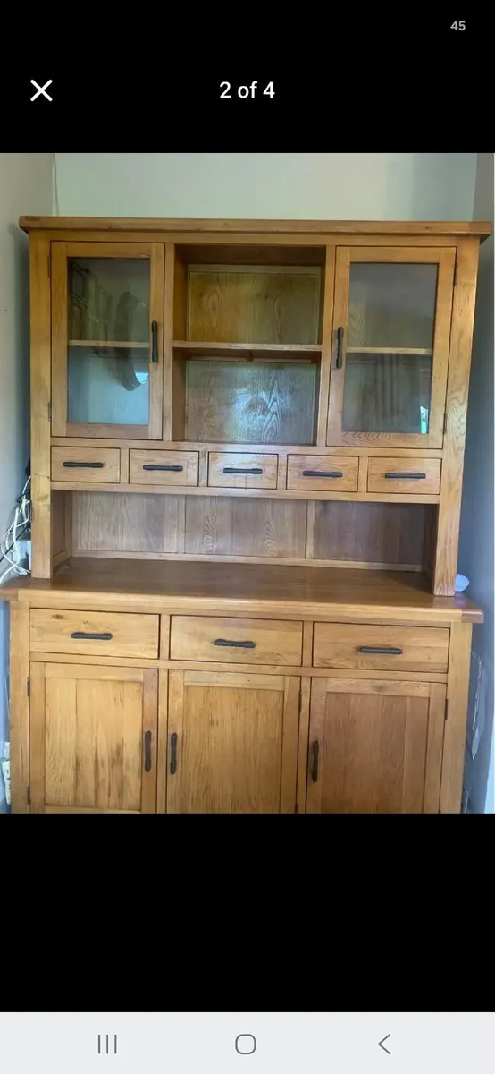 solid oak cabinets price - Image 1