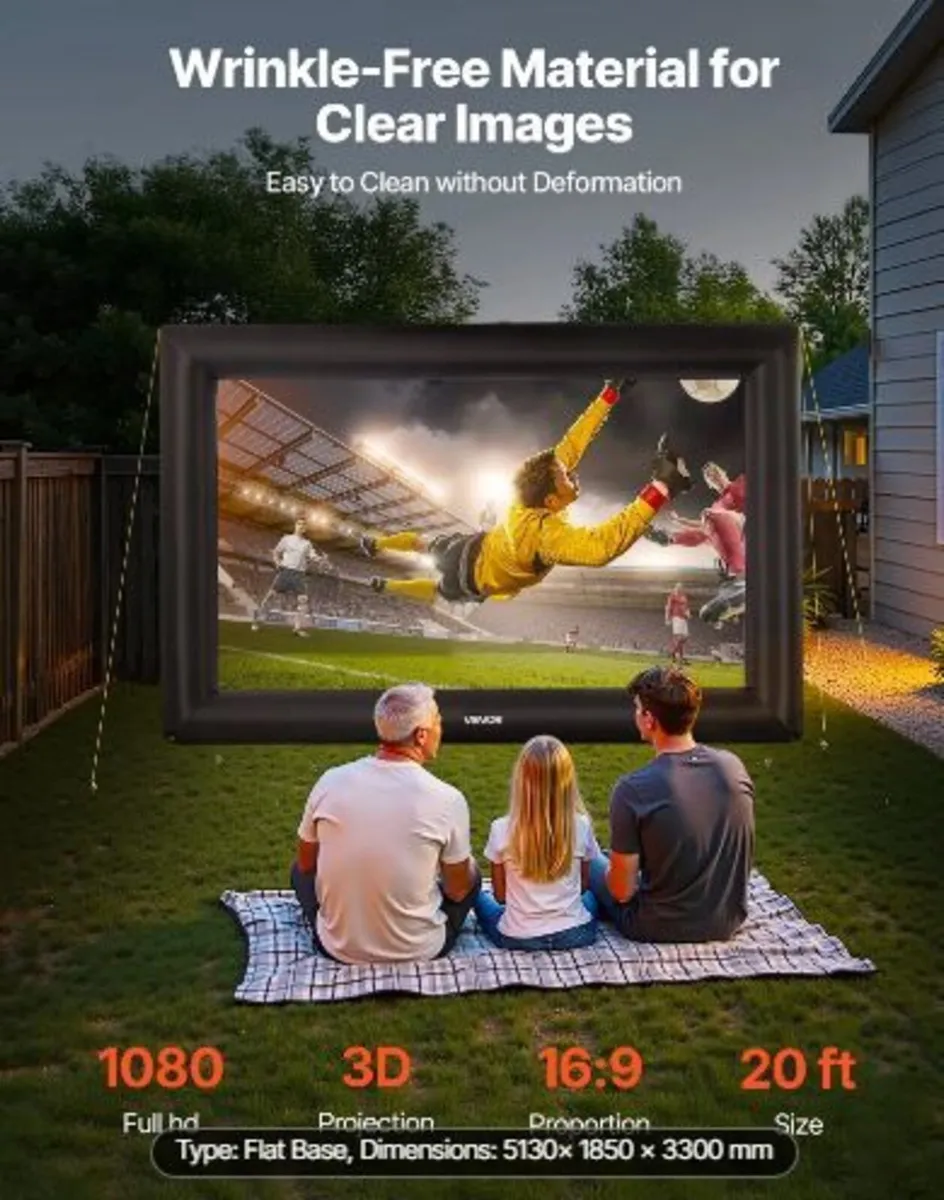 20 ft Inflatable Movie Screen - Image 2